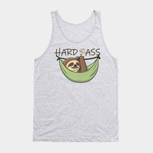 Sloth Funny Hard Pass Tank Top